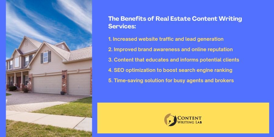 The Benefits of Real Estate Content Writing Services